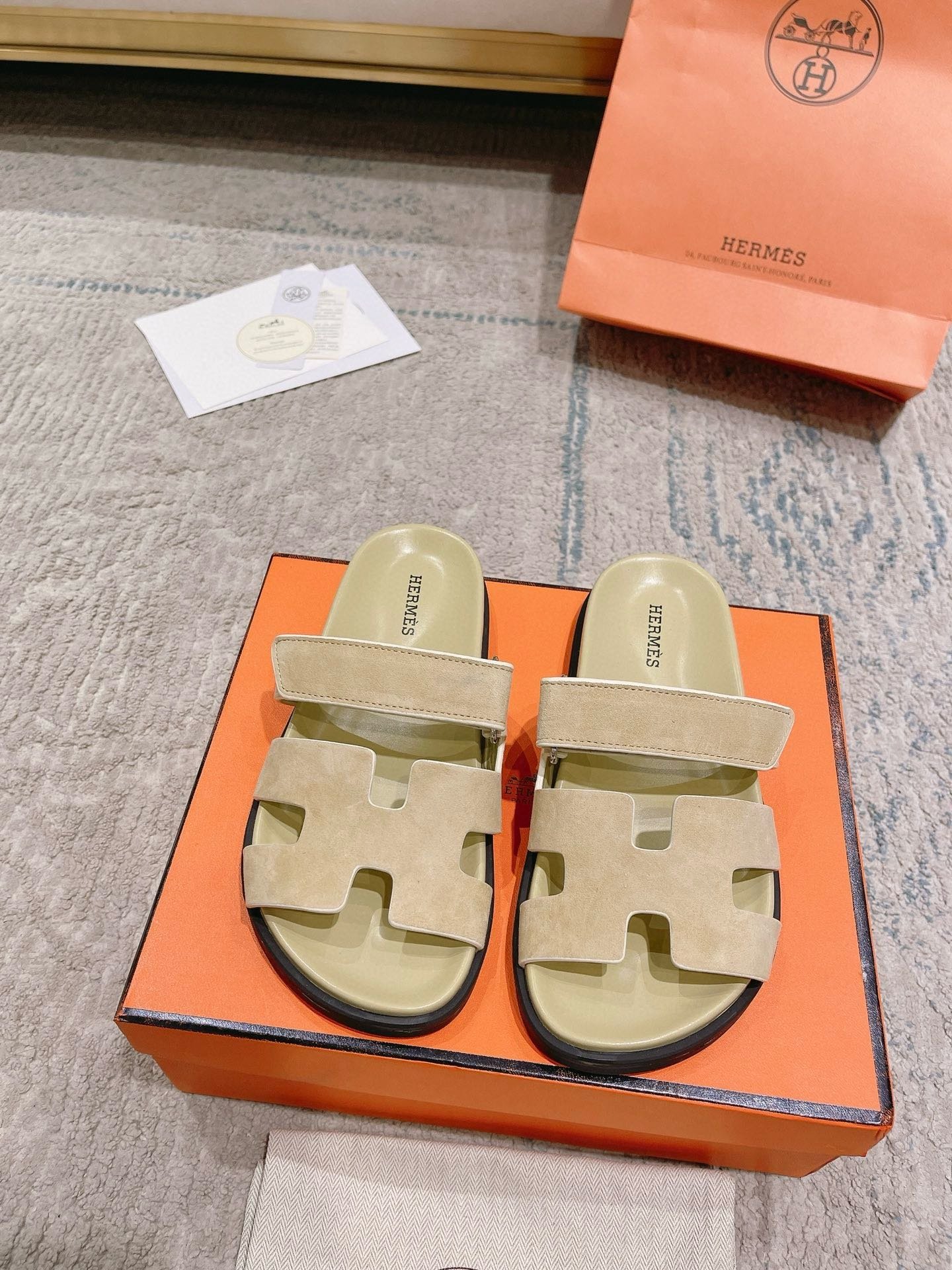 Hermès Classic H Dad's Sandals