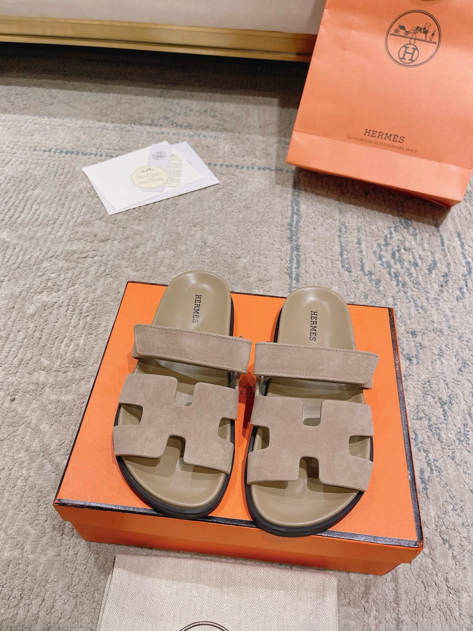 Hermès Classic H Dad's Sandals