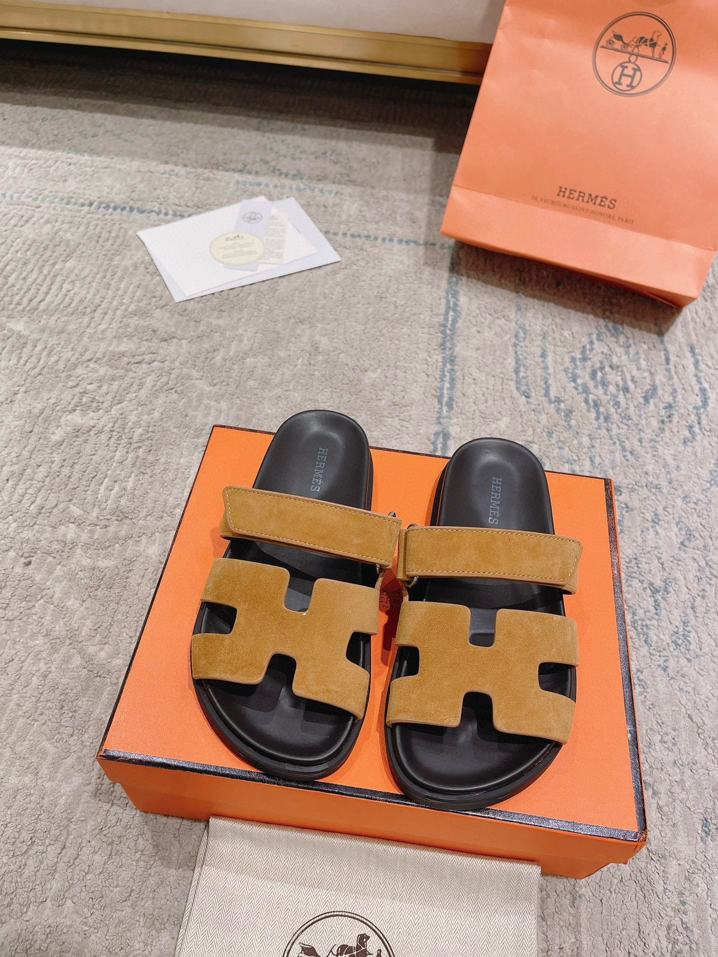 Hermès Classic H Dad's Sandals