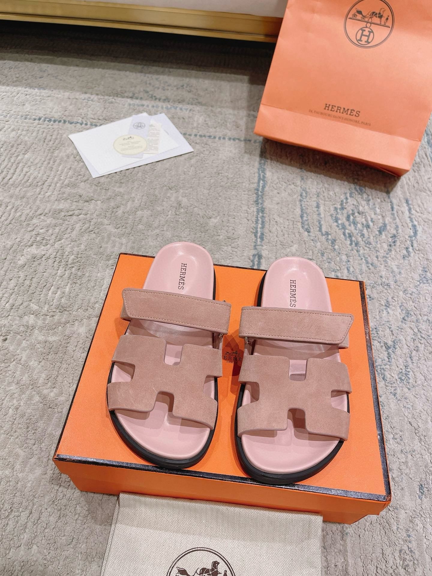 Hermès Classic H Dad's Sandals