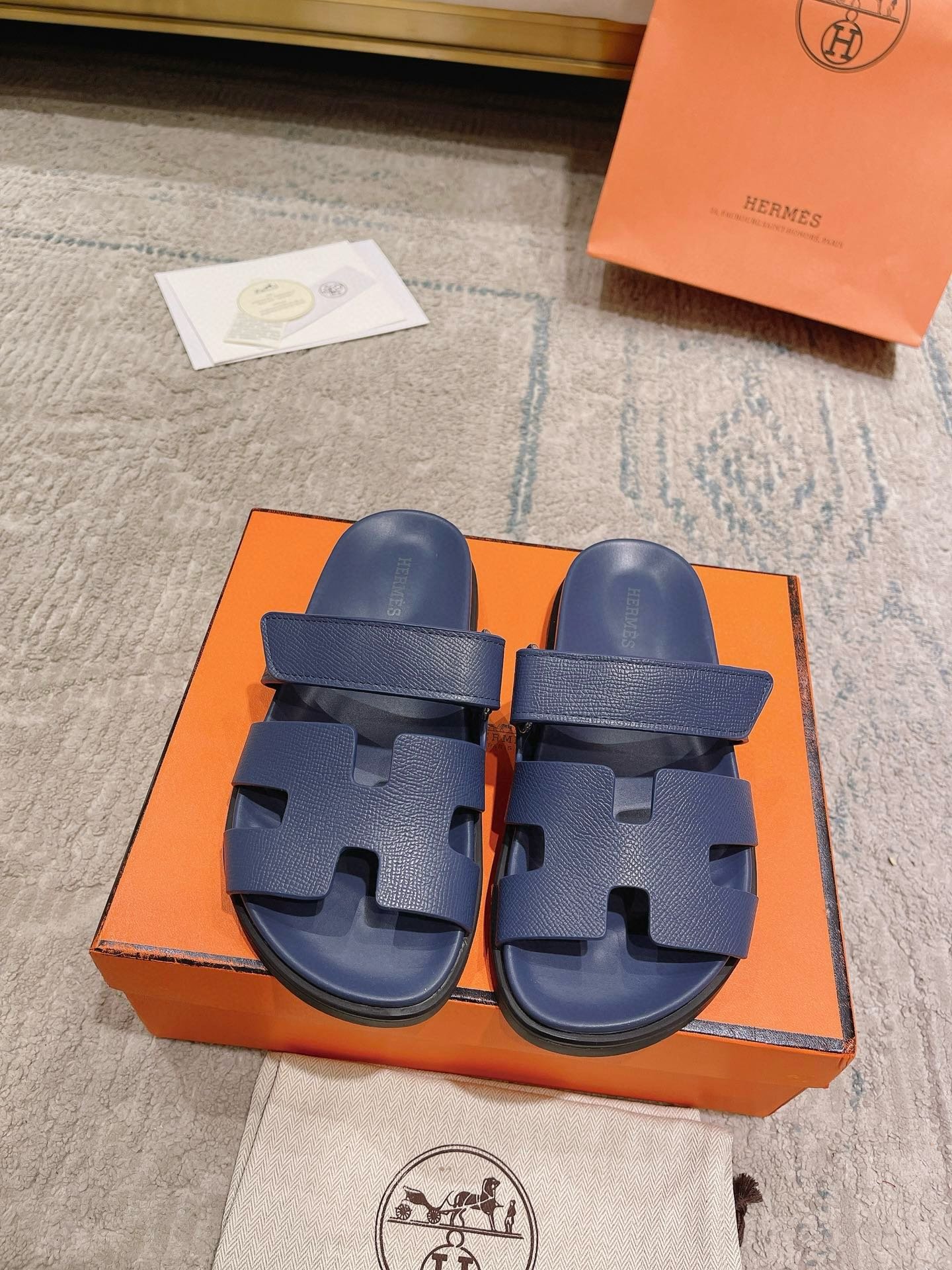 Hermès Classic H Dad's Sandals