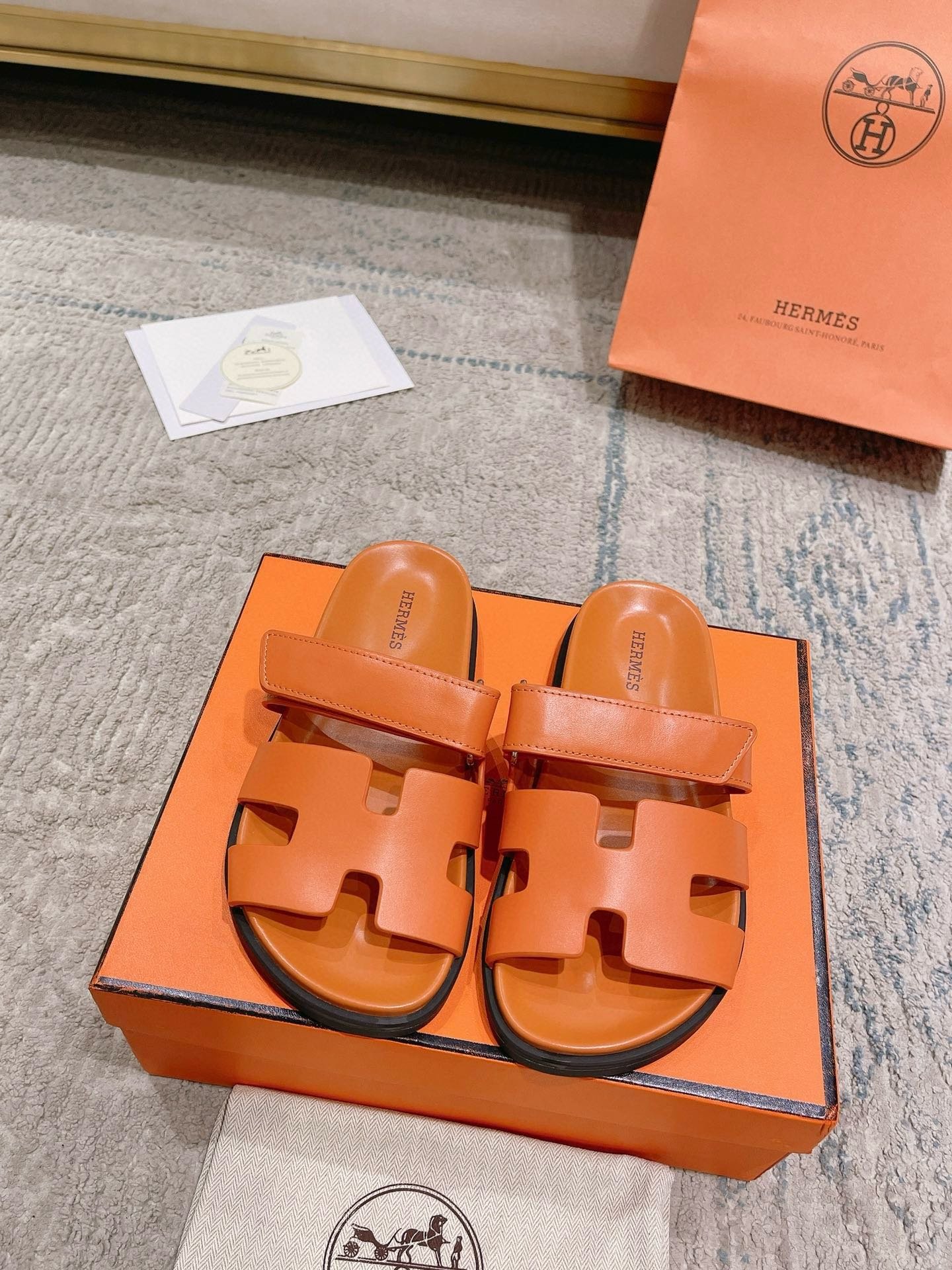 Hermès Classic H Dad's Sandals
