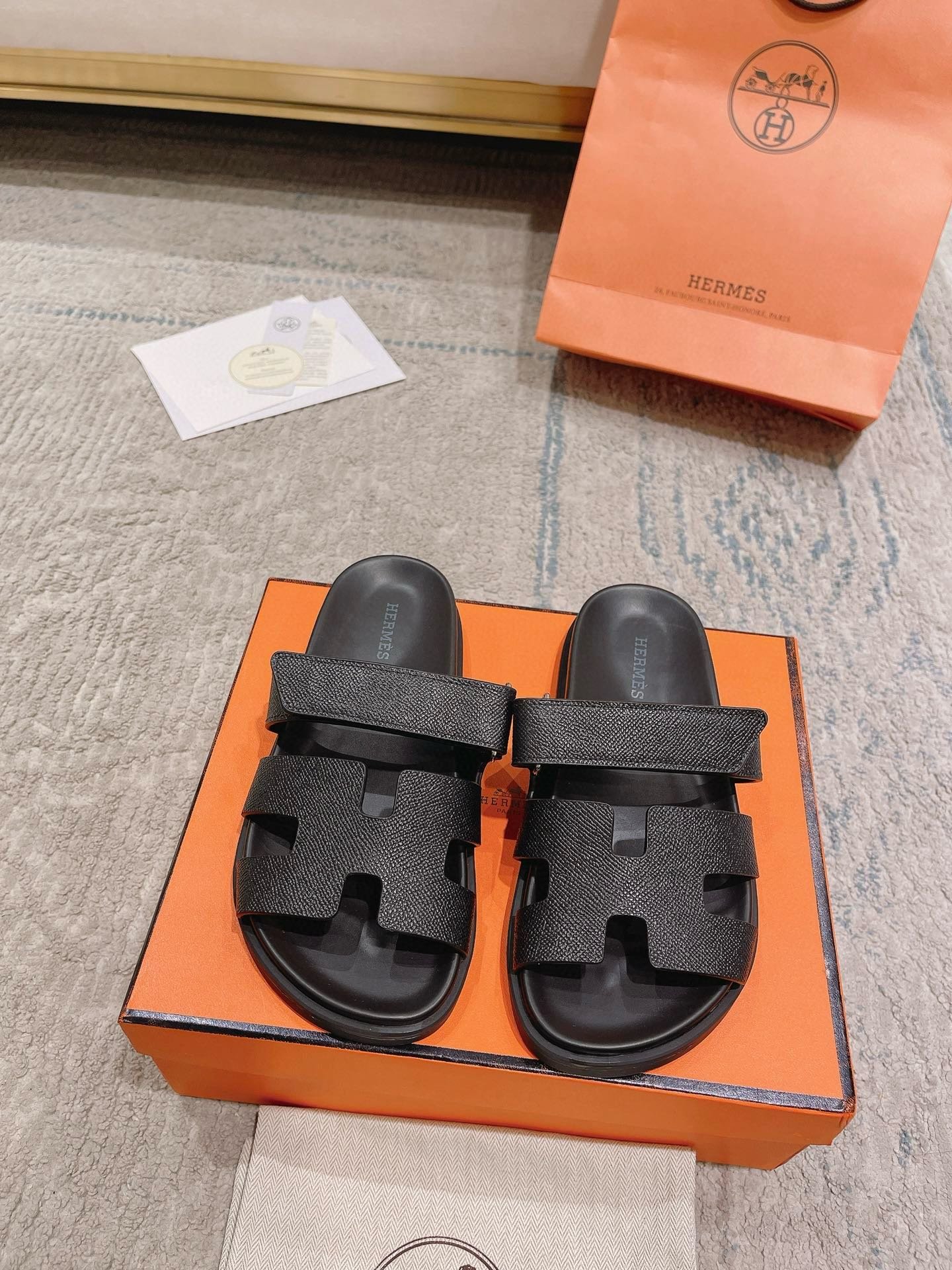Hermès Classic H Dad's Sandals