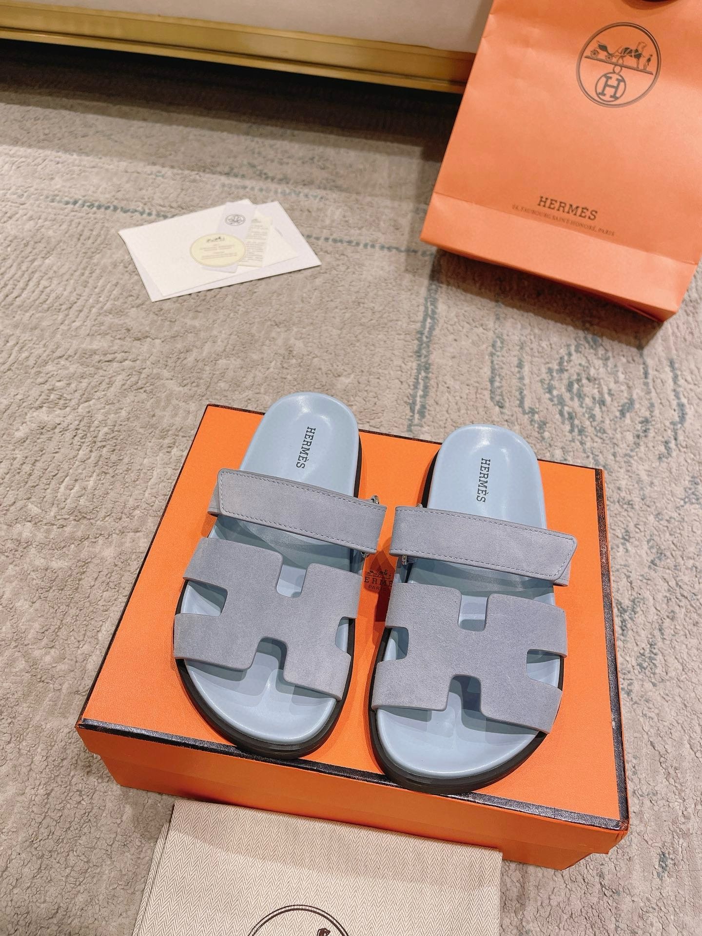 Hermès Classic H Dad's Sandals