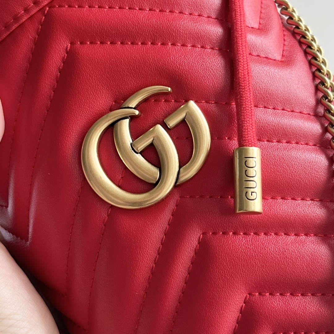 GG marmont series mini bucket bag