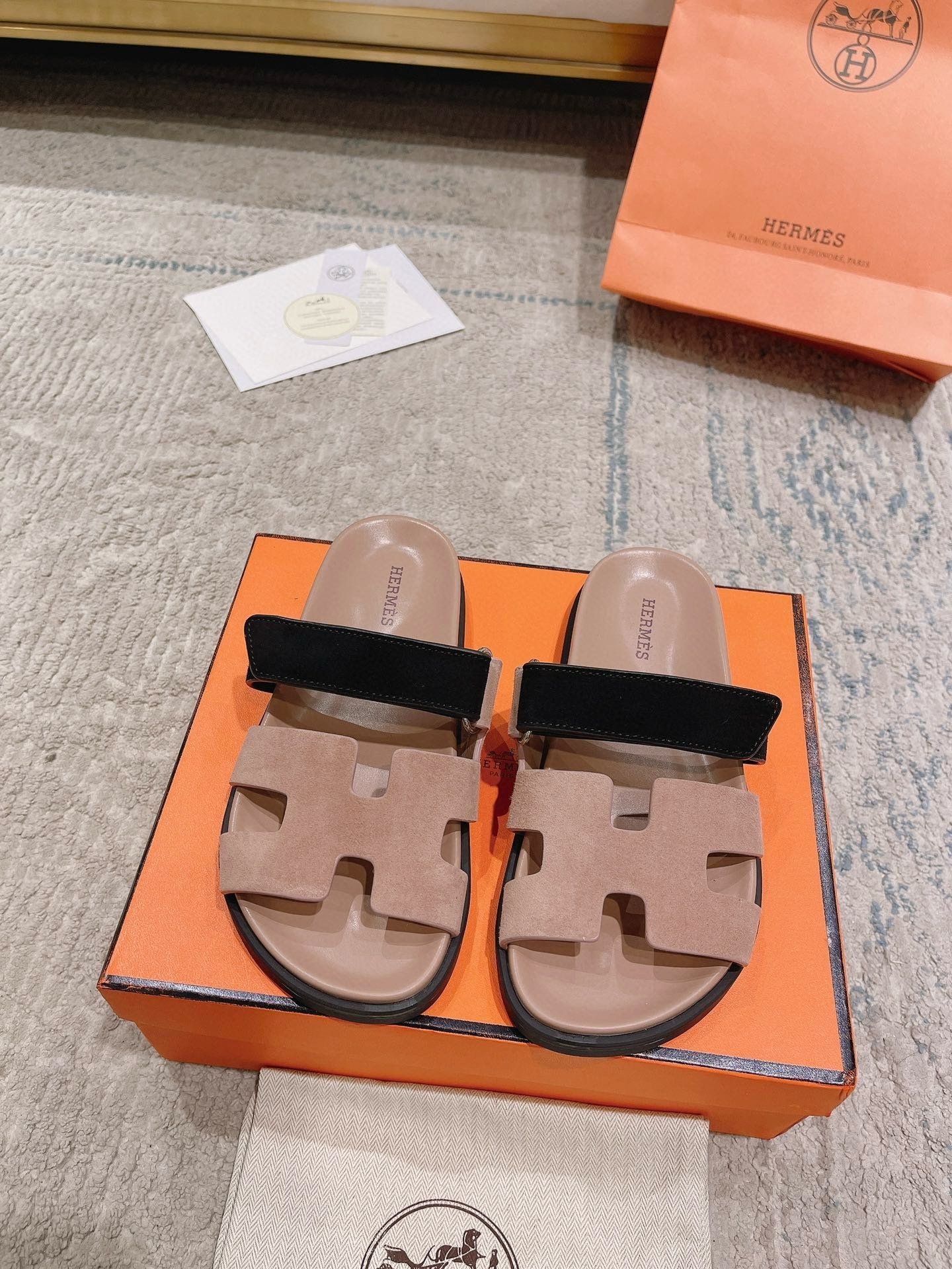 Hermès Classic H Dad's Sandals