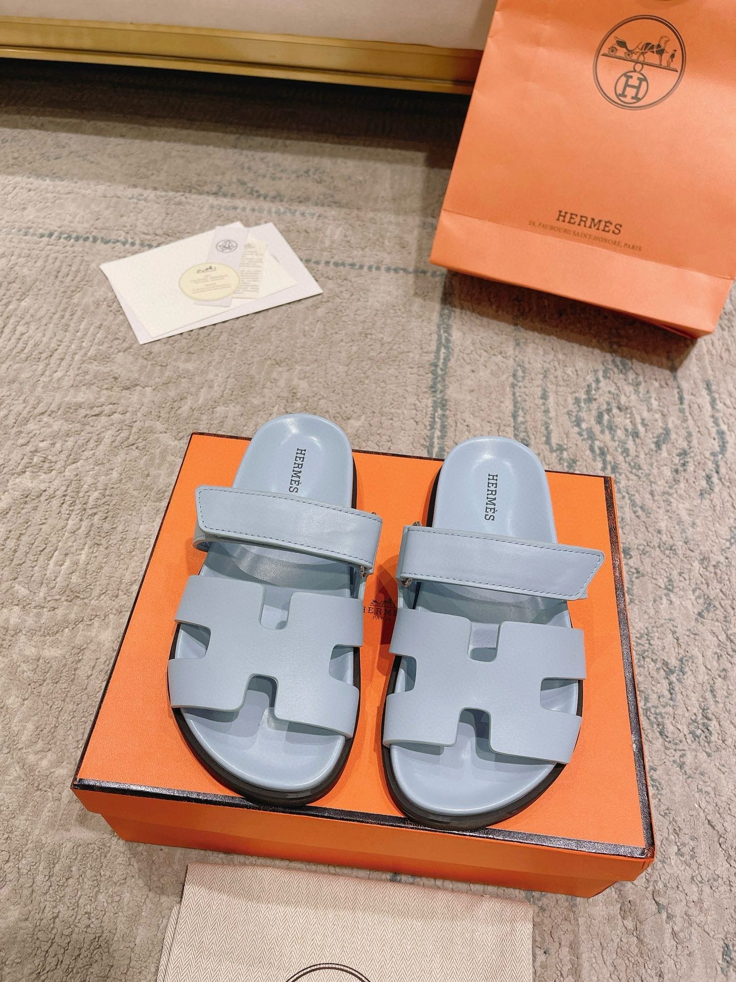 Hermès Classic H Dad's Sandals
