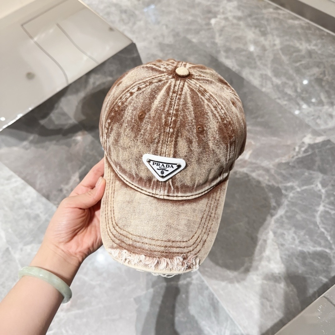 Prada Cotton baseball cap