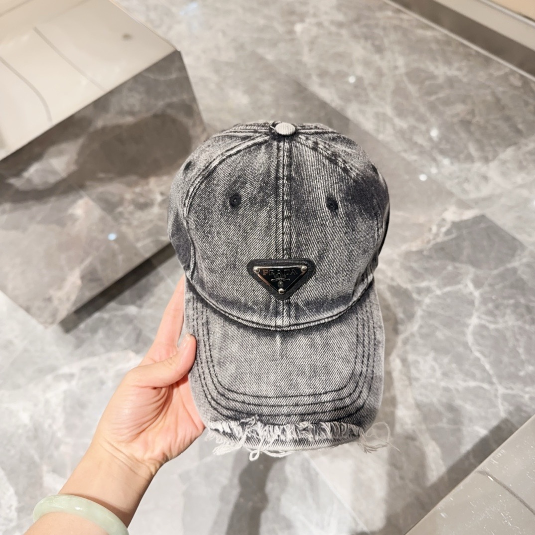 Prada Cotton baseball cap