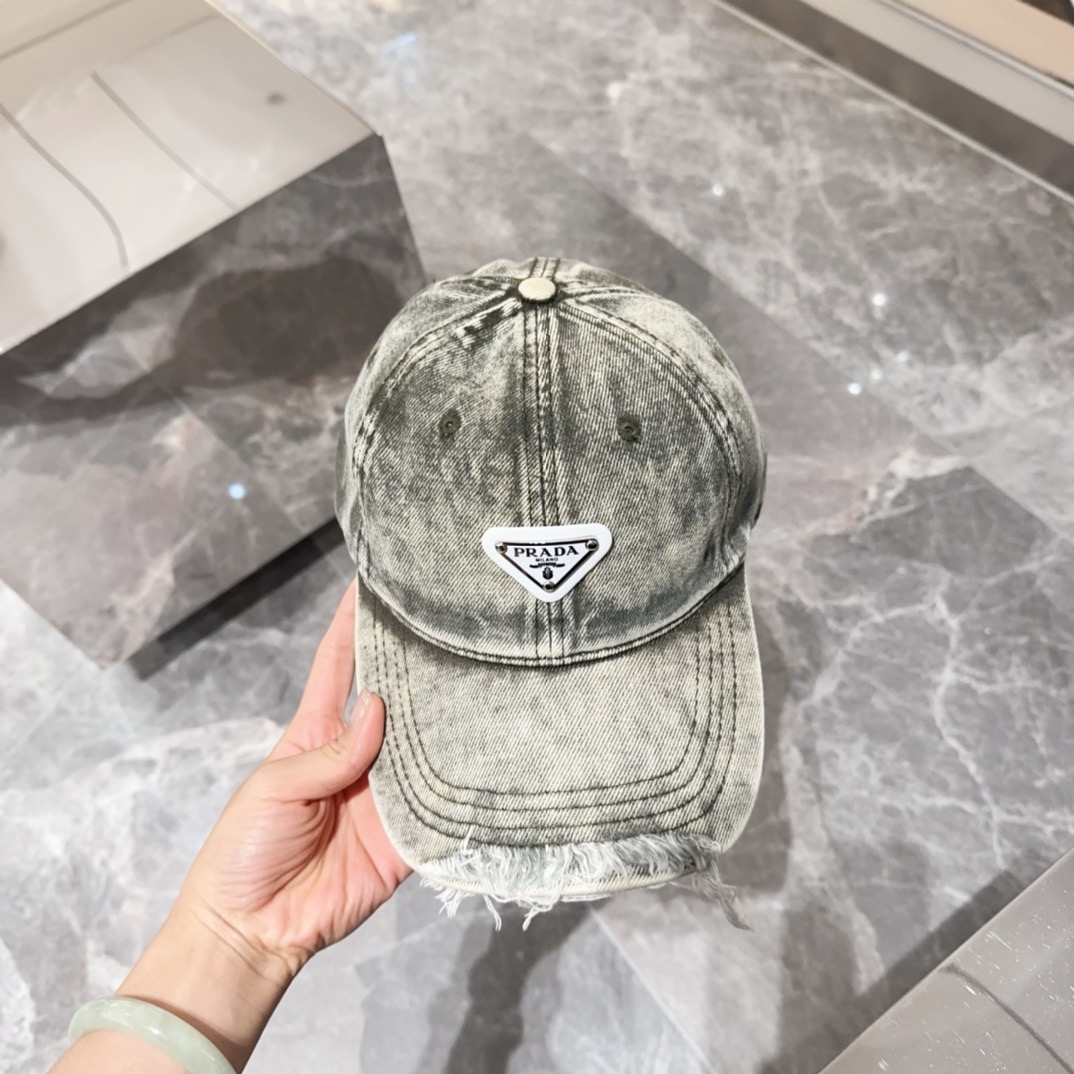 Prada Cotton baseball cap