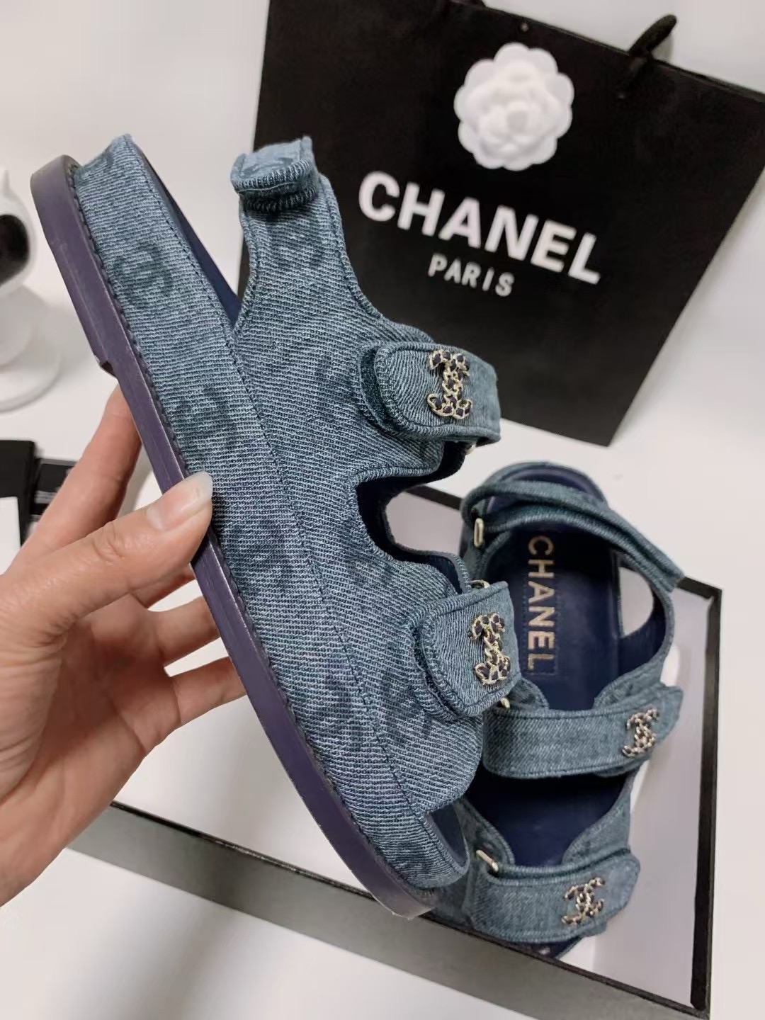CHANEL Dad Sandals
