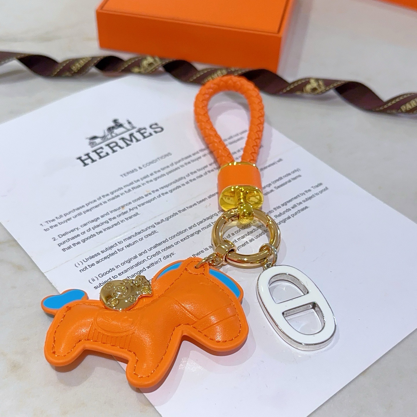 Hermes key Chain