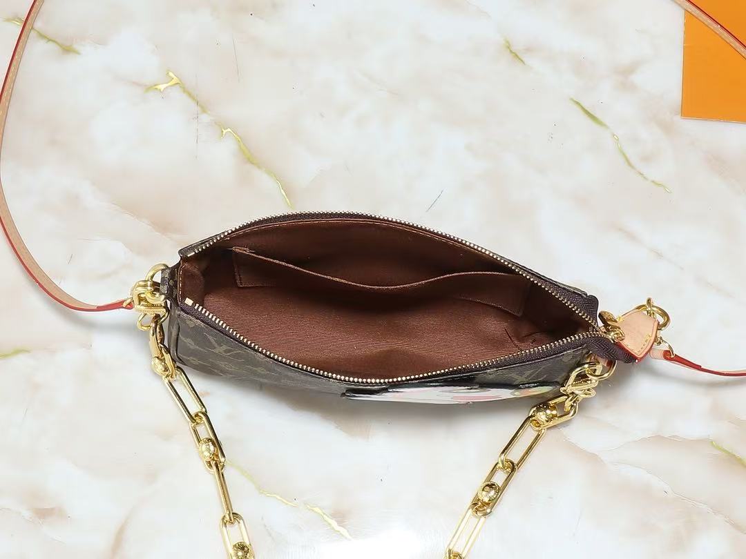 LV & TM Pochette Accessoires Bag 22cm