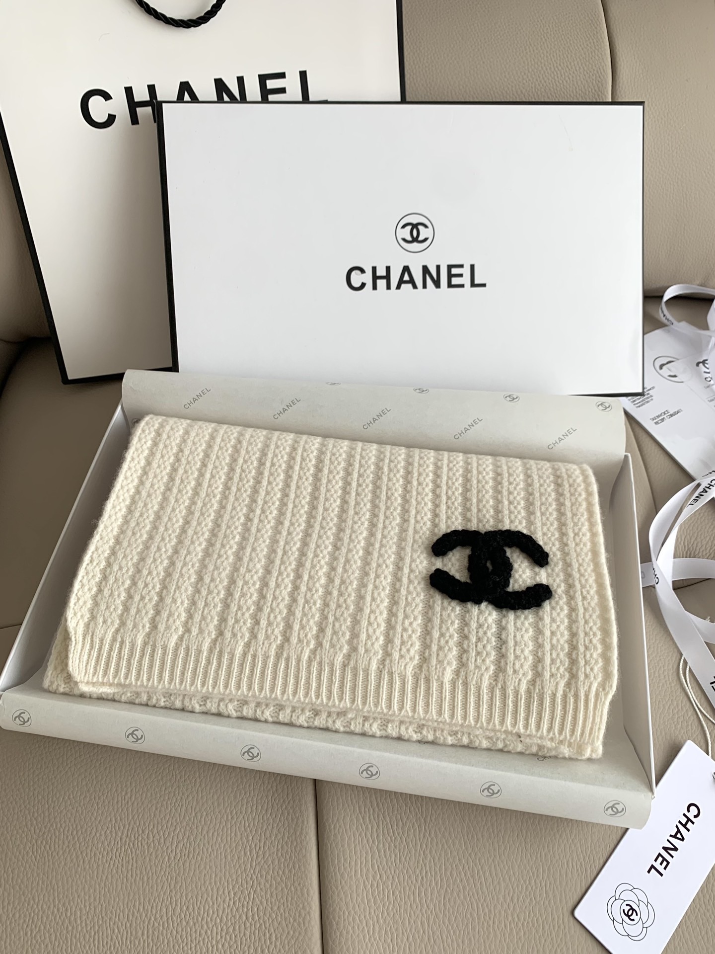 CHANEL scarf